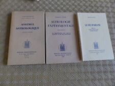 Lot livres astrologie d'occasion  Perrignier