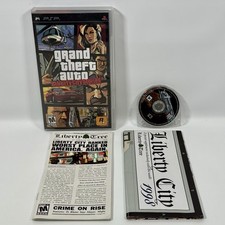 Używany, Grand Theft Auto Liberty City Stories Sony PSP Portable GTA Kompletny testowany w pudełku na sprzedaż  Wysyłka do Poland