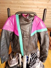 Motorrad lederjacke mqp gebraucht kaufen  Monheim