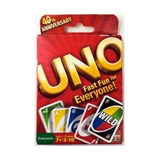 Mattel Cardgame UNO Original (Edição de 40º Aniversário) Caixa Justa/VG+, usado comprar usado  Enviando para Brazil