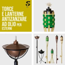 Torcia bamboo metallo usato  Bientina