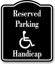 Reserved parking handicap for sale  USA