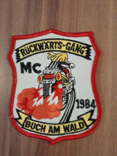 Patch aufnäher rückwärts gebraucht kaufen  Schwabach
