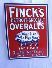 Vintage finck detroit for sale  Hilton
