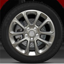 Usado, Roda de fábrica 18x8 (prata hiper brilhante) para Jeep Grand Cherokee 2014-2015 comprar usado  Enviando para Brazil