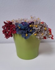 Blumen glasperlen topf gebraucht kaufen  Ravensburg