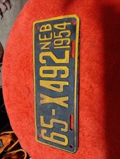 Placa de licença de reboque agrícola 1954 comprar usado  Enviando para Brazil