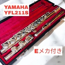Flauta de estudiante Yamaha YFL-211S mecanismo eléctrico cuerpo de madera instrumento para principiantes segunda mano  Embacar hacia Mexico