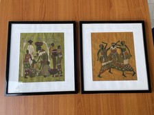 Quadri batik africani usato  Milano