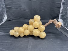Uvas de pedra de alabastro italianas vintage MCM - 12” de comprimento, usado comprar usado  Enviando para Brazil