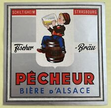 Ancienne etiquette biere d'occasion  Saint-Avold