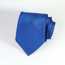 Cravatta poliestere blue usato  Casale Monferrato