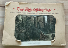 Elbsandsteingebirge bildkarten gebraucht kaufen  Bad Birnbach