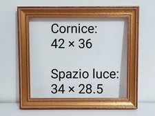 Cornice legno oro usato  Catania