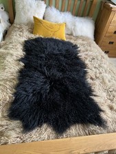 Mongolian sheepskin rug for sale  NOTTINGHAM