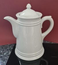 Große kaffeekanne weiß gebraucht kaufen  Berlin