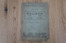 Lanz bulldog ersatzteiliste gebraucht kaufen  Deutschland