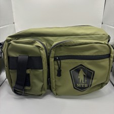 Usado, Bolsa de pesca Mystery Tackle Box Pond Prowler Sling *SOMENTE BOLSA* zíperes verdes comprar usado  Enviando para Brazil
