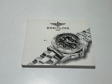 Booklet breitling libretto usato  Castiglion Fiorentino