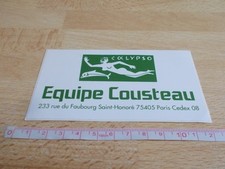 Autocollant equipe cousteau d'occasion  Toulon-