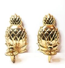 Polished brass pineapple for sale  Rincon