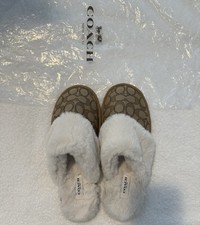 Coach ziva slippers for sale  Katy