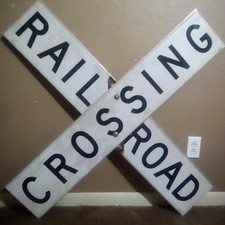 Railroad crossing metal for sale  Germantown