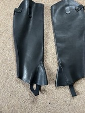 Ladies black leather for sale  OTLEY