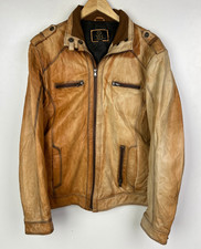 Real leather biker for sale  CANTERBURY