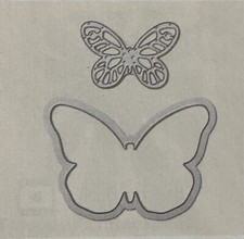 Stampin stanzschablone schmett gebraucht kaufen  Holzkirchen