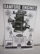 1945 bamfords petrol for sale  CHESTERFIELD