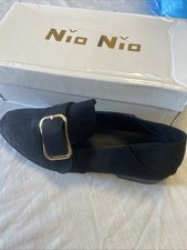 Black suede shoes for sale  BALLYCLARE