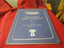 Triumph replacement parts for sale  Kalamazoo