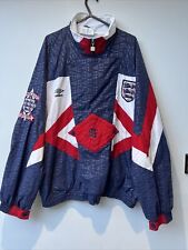 Jaqueta de futebol de treinamento vintage Inglaterra 1990/92 broca Umbro masculina grande comprar usado  Enviando para Brazil