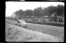 G1121 Renault 4CV #45. 24h du Mans, 1950. Photo négative argentique, usado comprar usado  Enviando para Brazil