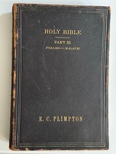 Holy bible part for sale  York