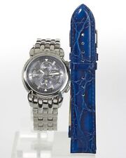 Herrenuhr edelstahl leder gebraucht kaufen  Delmenhorst