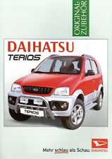 Daihatsu Terios Zubehör Prospekt 2002 D brochure accessories accessoires  comprar usado  Enviando para Brazil