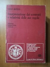 Interpretazione dei contratti usato  Italia