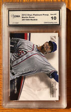 2012 ONYX PLATINUM PROSPECTS MARTIN PEREZ /500 GMA 10 Rangers Boston Red Sox comprar usado  Enviando para Brazil