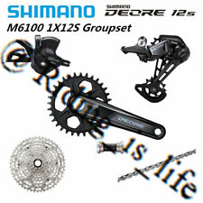 Usado, Novo Freio Shimano Deore M6100 1x12-12 Conjunto de Grupo de Velocidade FC-M6100-1 51T M6100/M6120 comprar usado  Enviando para Brazil