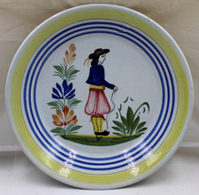 Assiette ancienne faïence d'occasion  Vezin-le-Coquet