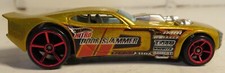 Hot Wheels Nitro Doorslammer Dourado com Raios Vermelhos Carro de Brinquedo Solto Malásia Bom Usado comprar usado  Enviando para Brazil