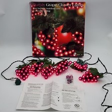 Purple grape lights for sale  Kalamazoo