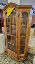 Vitrine eiche rustikal gebraucht kaufen  Leipzig