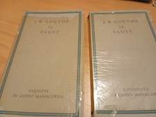Faust versione commento usato  Torri in Sabina