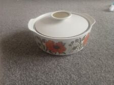 Meakin poppy lidded for sale  TAMWORTH