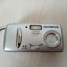 Câmera Digital Compacta Olympus Camedia C-170 zoom 5MP Prata #0230 comprar usado  Enviando para Brazil