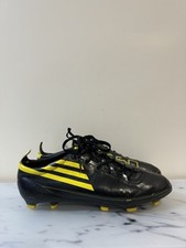 Chuteiras de futebol raras Messi Adidas F50 Adizero FG amarelo/preto EUA 11,5 comprar usado  Enviando para Brazil