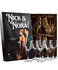 Conjunto de Copos Retro Nick and Nora Coupe - Cristal, 5 Oz, Conjunto de 6 comprar usado  Enviando para Brazil